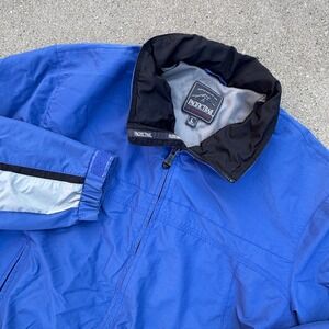 Vintage Pacific Trail Outdoor Wear‎ Blue Jacket Mens L Lightweight Full Zip
